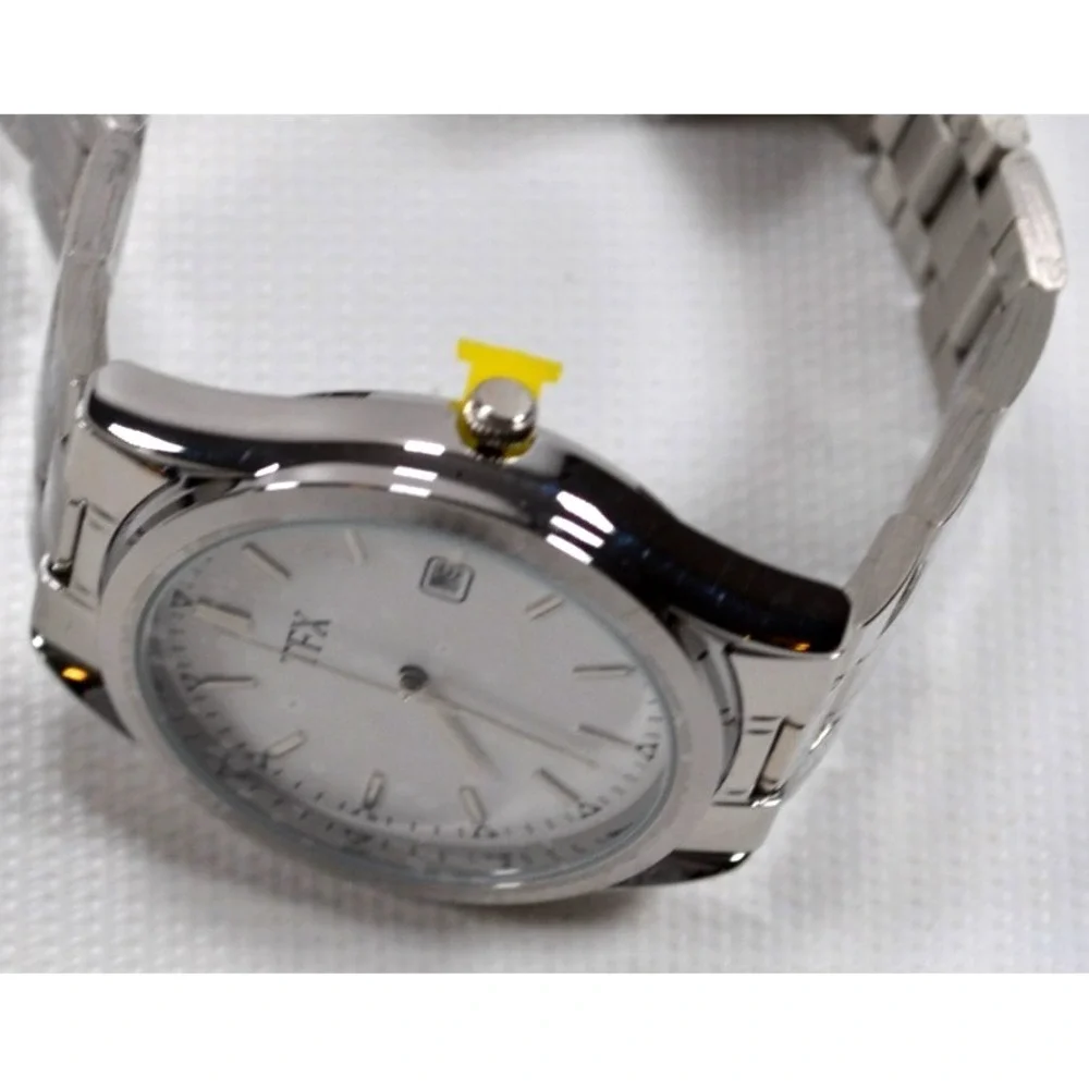 TFX by‎ Bulova Men's Stainless Steel Watch 36B100 New In Box